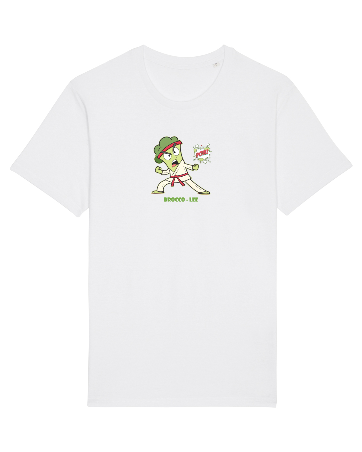 Tricou mânecă scurtă Unisex Rocker White