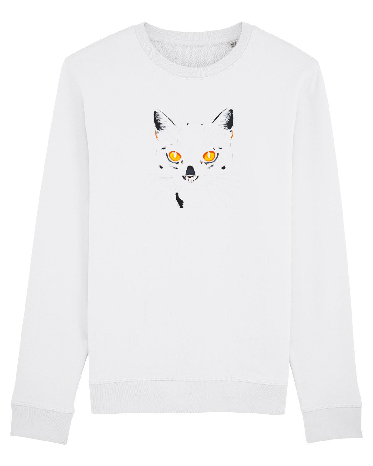 Bluză mânecă lungă Unisex Rise White