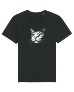 PISICA EUROPEANA VARGATA DUNGATA Tricou mânecă scurtă Unisex Rocker