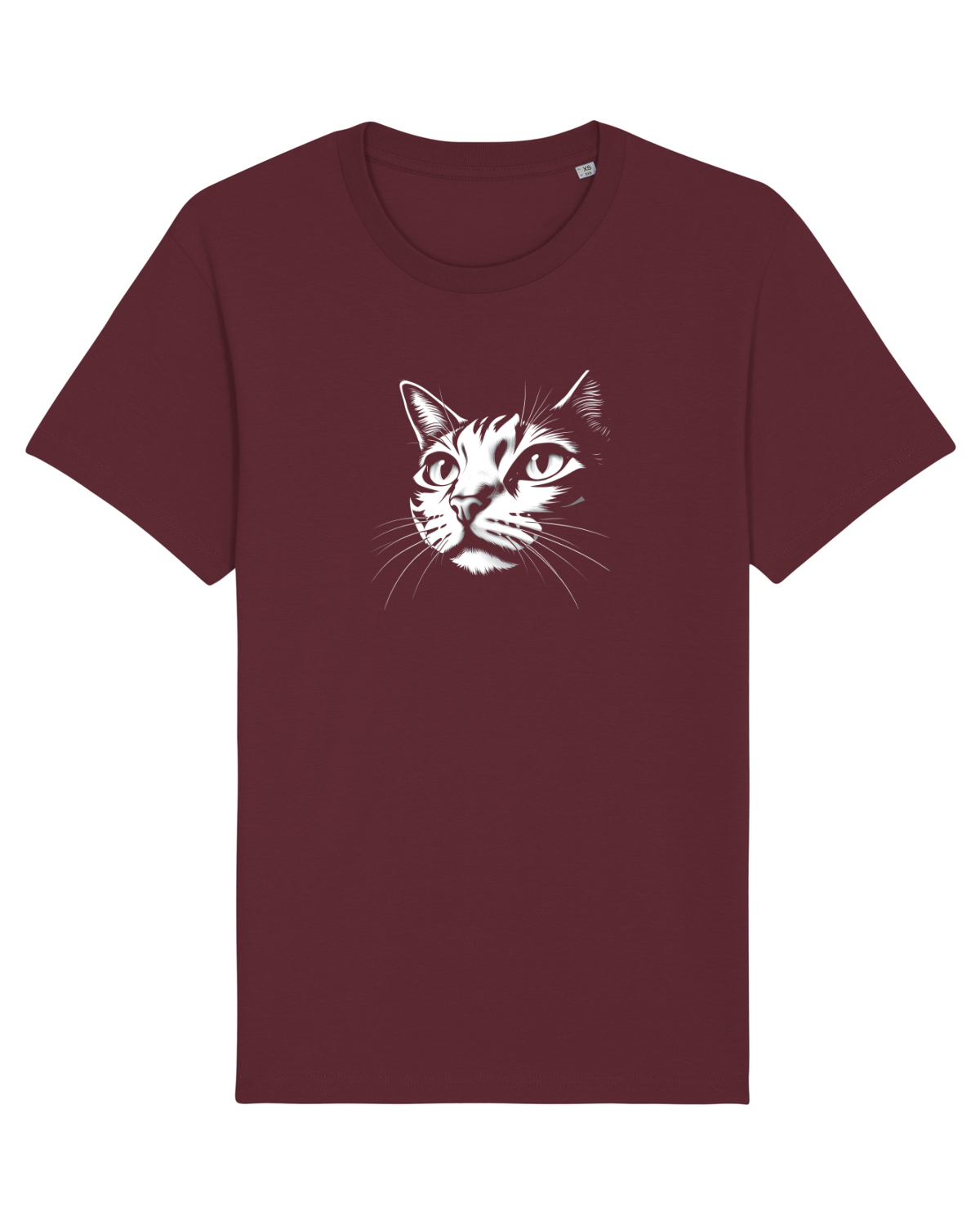 Tricou mânecă scurtă Unisex Rocker Burgundy