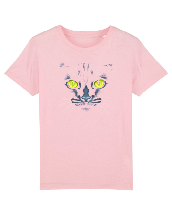 PISICA OCHI VERZI Cotton Pink