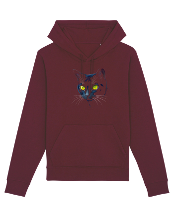 PISICA OCHI VERZI 2 Burgundy