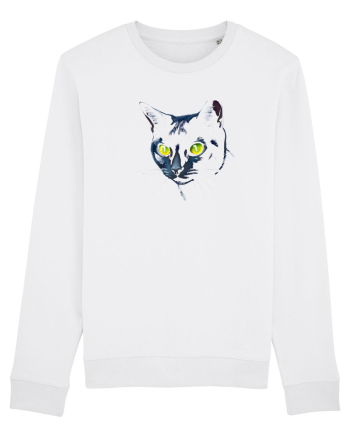 PISICA OCHI VERZI 2 White