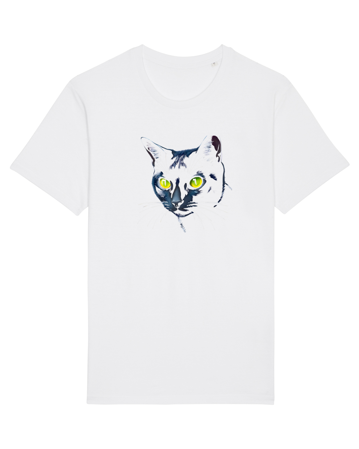 Tricou mânecă scurtă Unisex Rocker White
