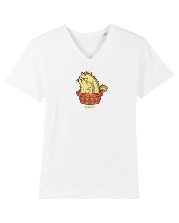 CATCUS - PISICA CACTUS White