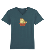 CATCUS - PISICA CACTUS Tricou mânecă scurtă guler V Bărbat Presenter