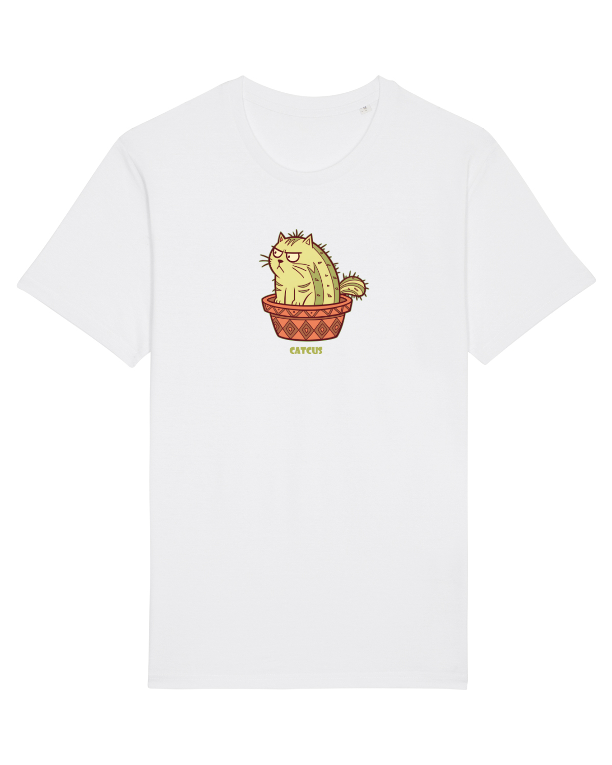 Tricou mânecă scurtă Unisex Rocker White
