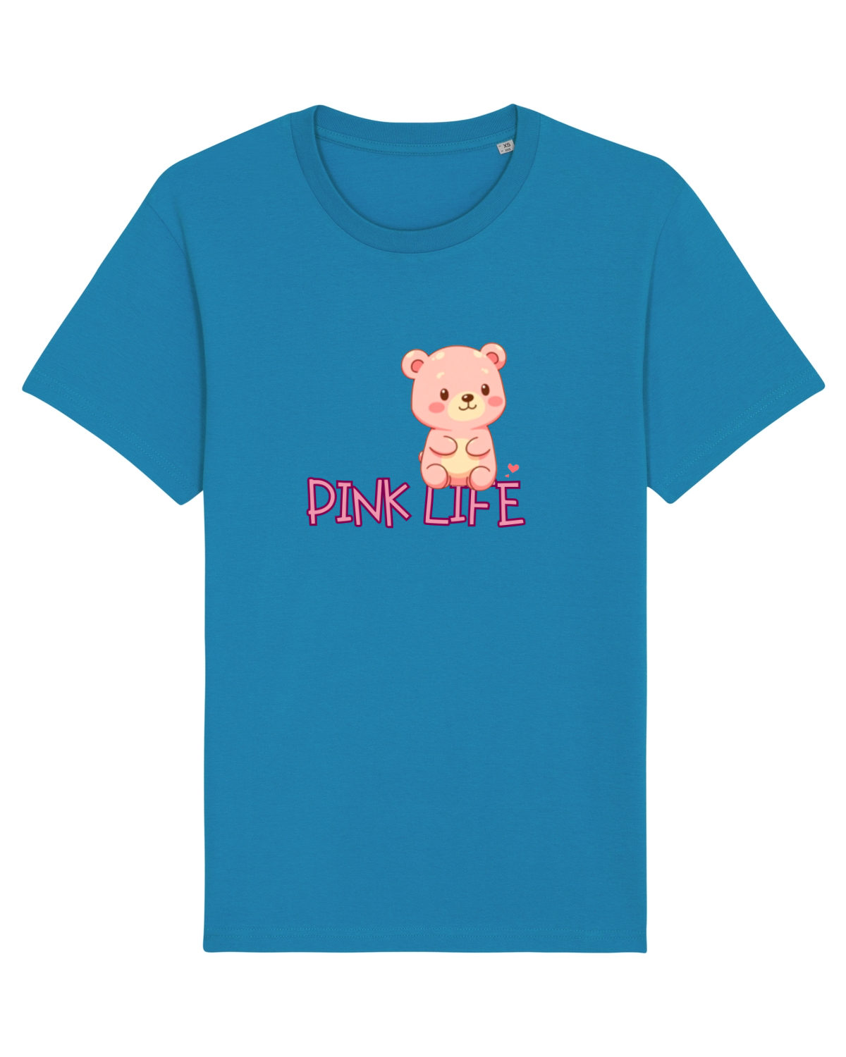 Tricou mânecă scurtă Unisex Rocker Azur
