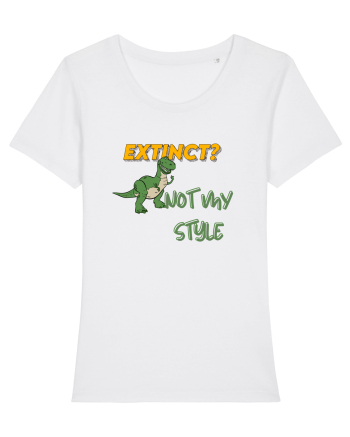 Extinct? Not my style  White