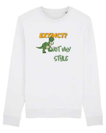 Extinct? Not my style  White