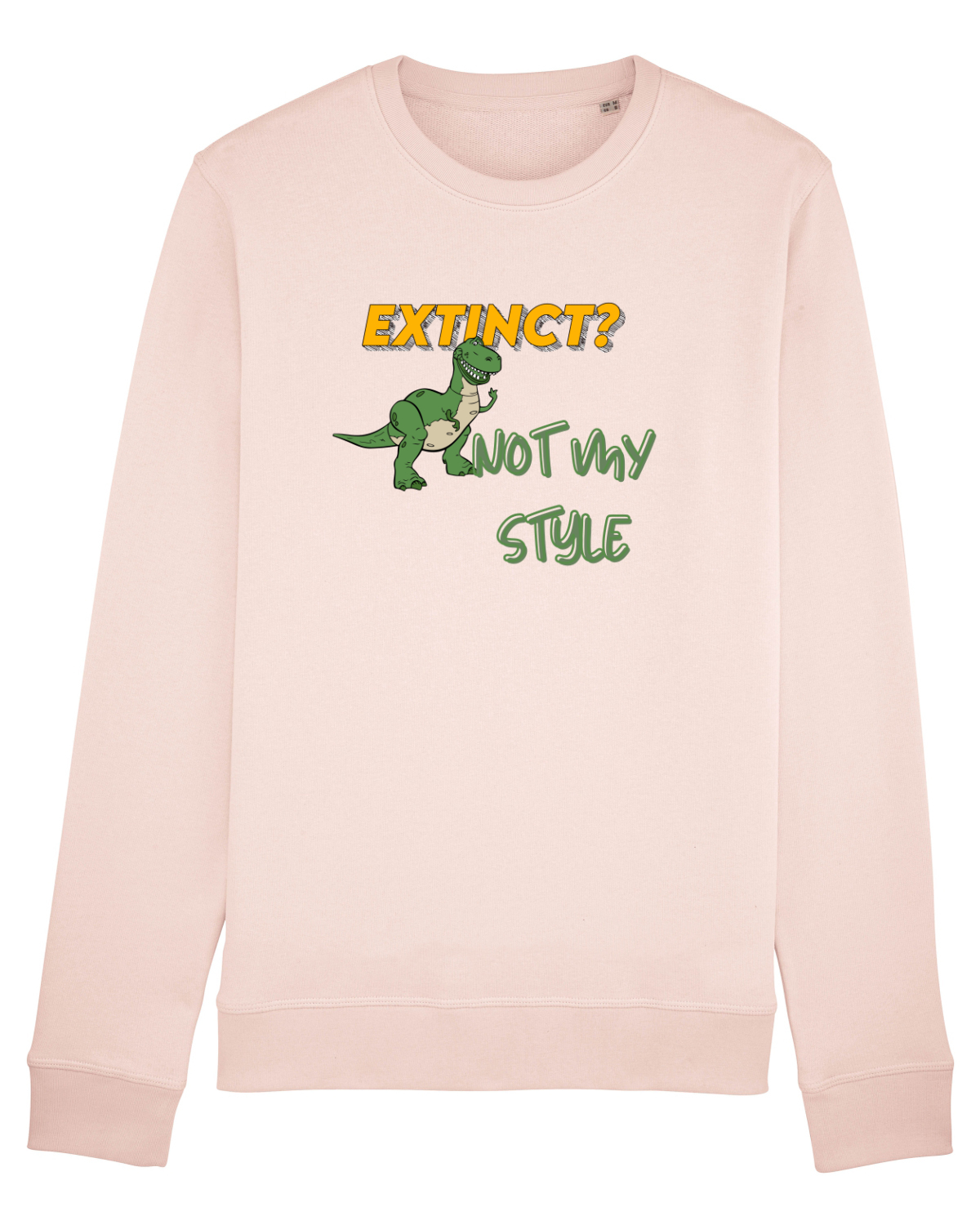 Bluză mânecă lungă Unisex Rise Candy Pink