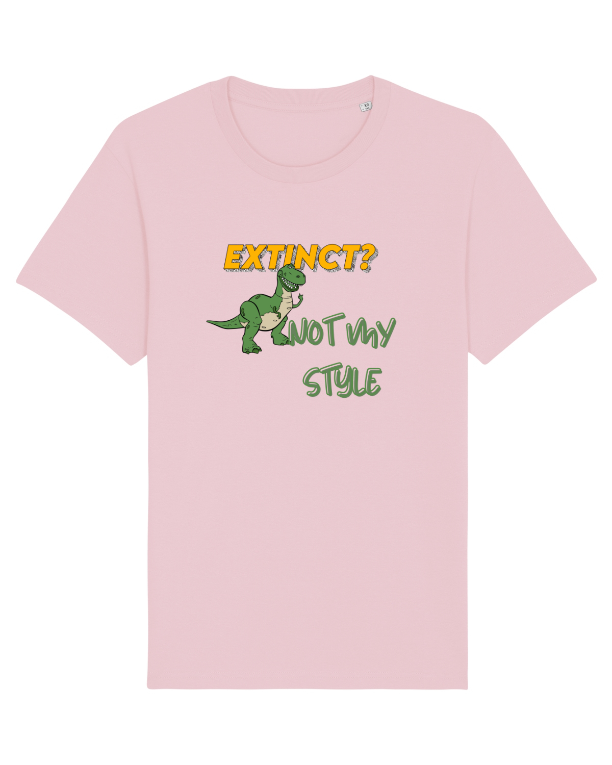Tricou mânecă scurtă Unisex Rocker Cotton Pink