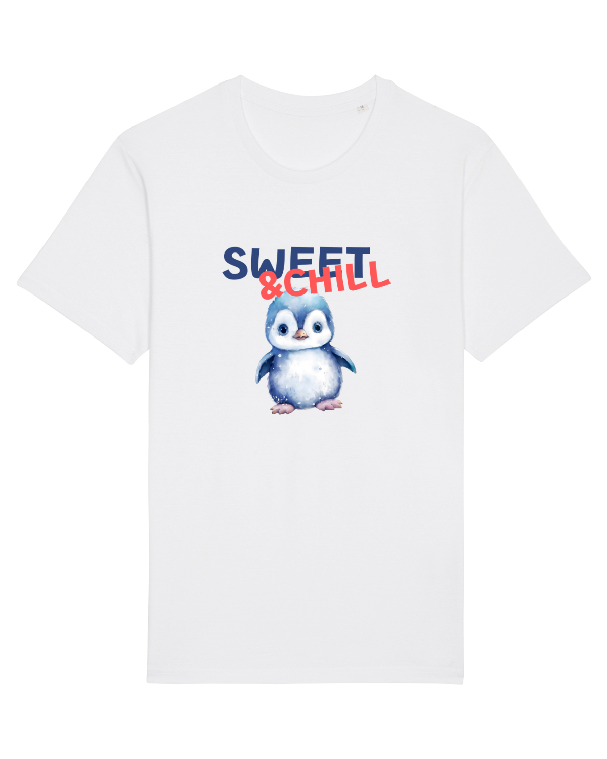 Tricou mânecă scurtă Unisex Rocker White