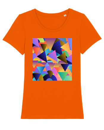 Abstract  Bright Orange