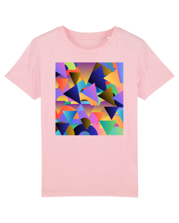 Abstract  Cotton Pink