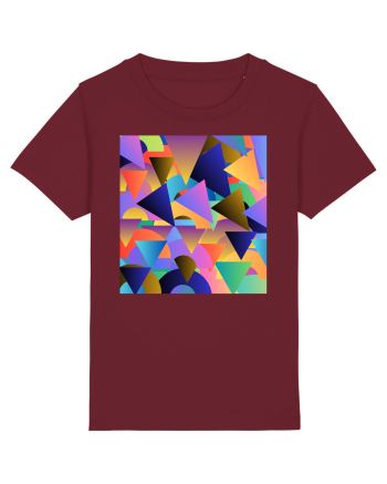 Abstract  Burgundy