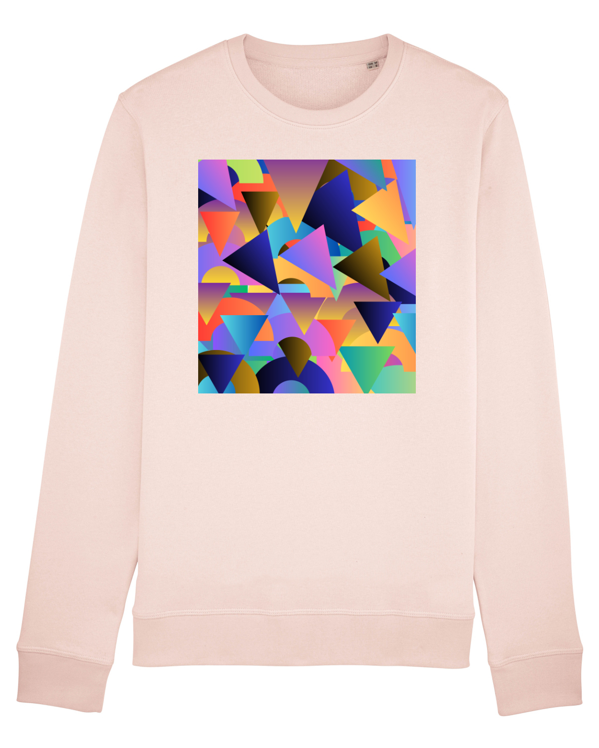 Bluză mânecă lungă Unisex Rise Candy Pink