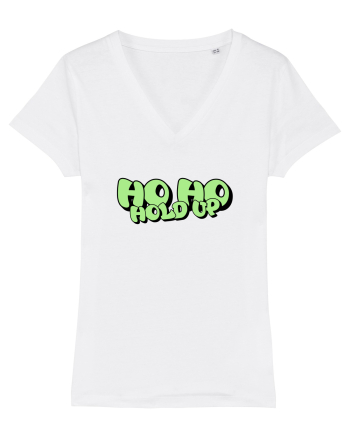 Ho Ho hold up White