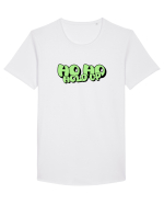 Ho Ho hold up Tricou mânecă scurtă guler larg Bărbat Skater