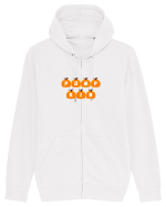 Pumpkin  Hanorac cu fermoar Unisex Connector