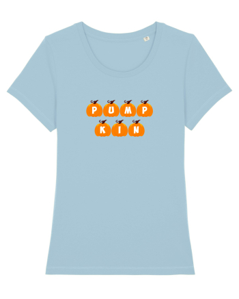 Pumpkin  Sky Blue