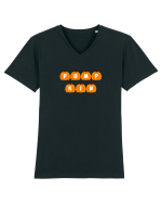 Pumpkin  Tricou mânecă scurtă guler V Bărbat Presenter
