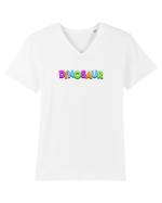 DINOSAUR  Tricou mânecă scurtă guler V Bărbat Presenter