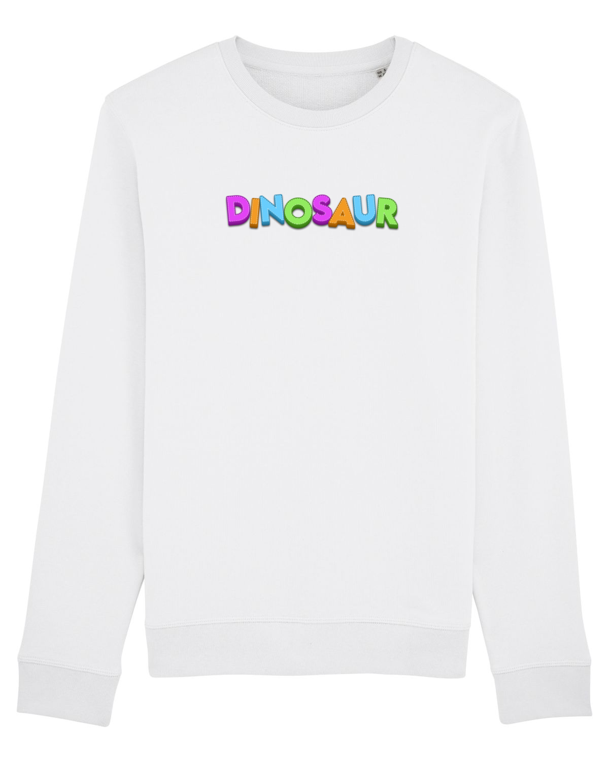 Bluză mânecă lungă Unisex Rise White