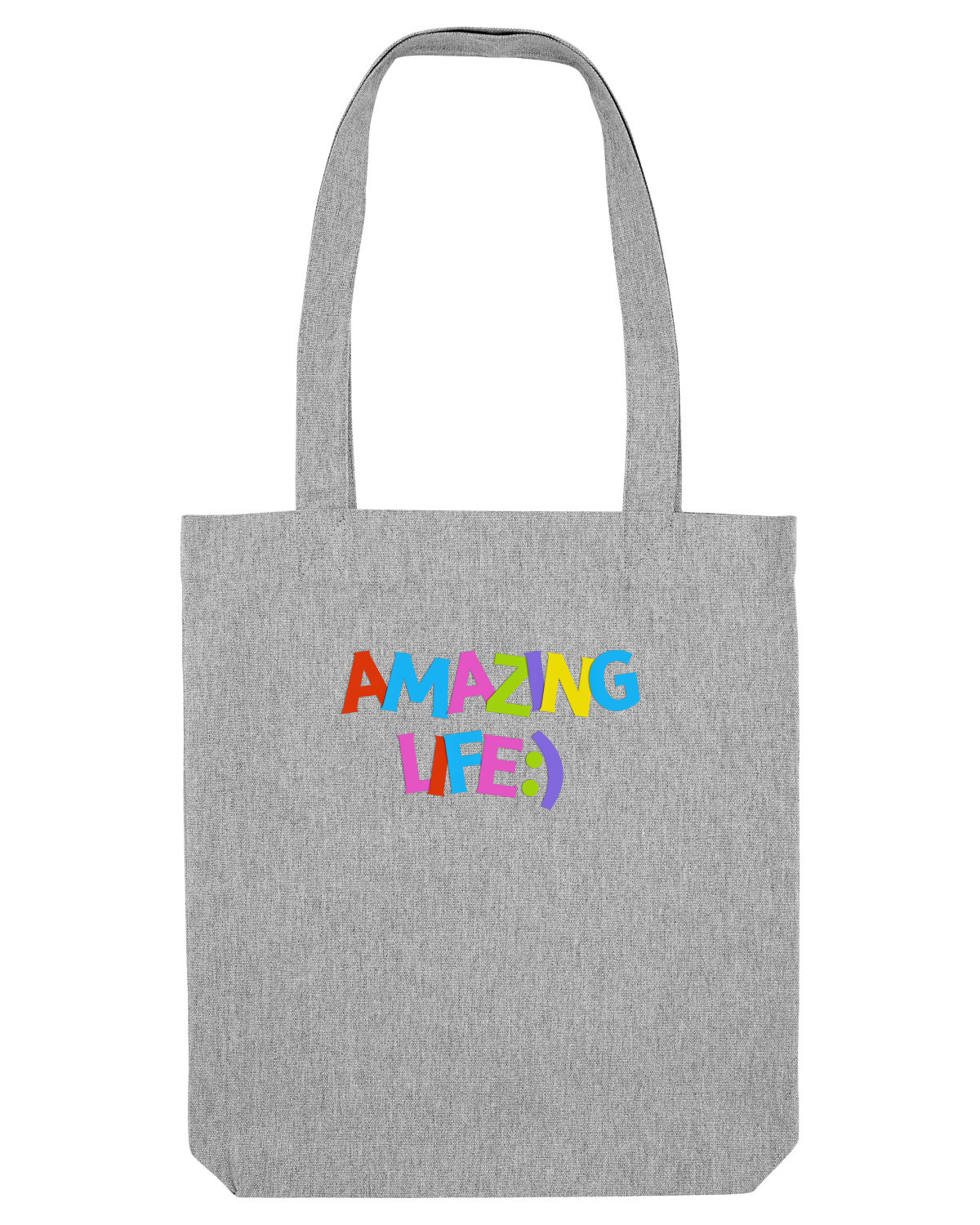 Sacoșă textilă Heather Grey
