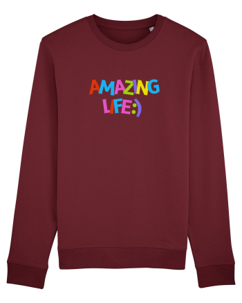 Ameizing life Burgundy