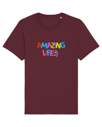 Ameizing life Burgundy