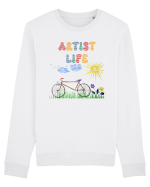 Artist life Bluză mânecă lungă Unisex Rise