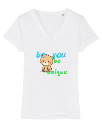 Be you, be uniqe  White