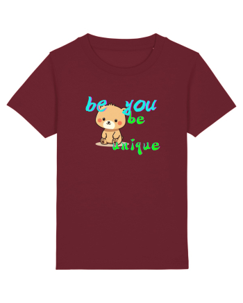 Be you, be uniqe  Burgundy