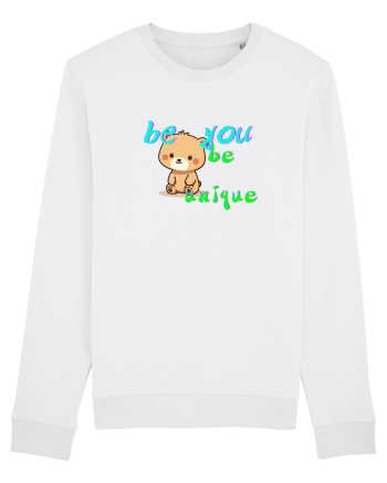 Be you, be uniqe  White