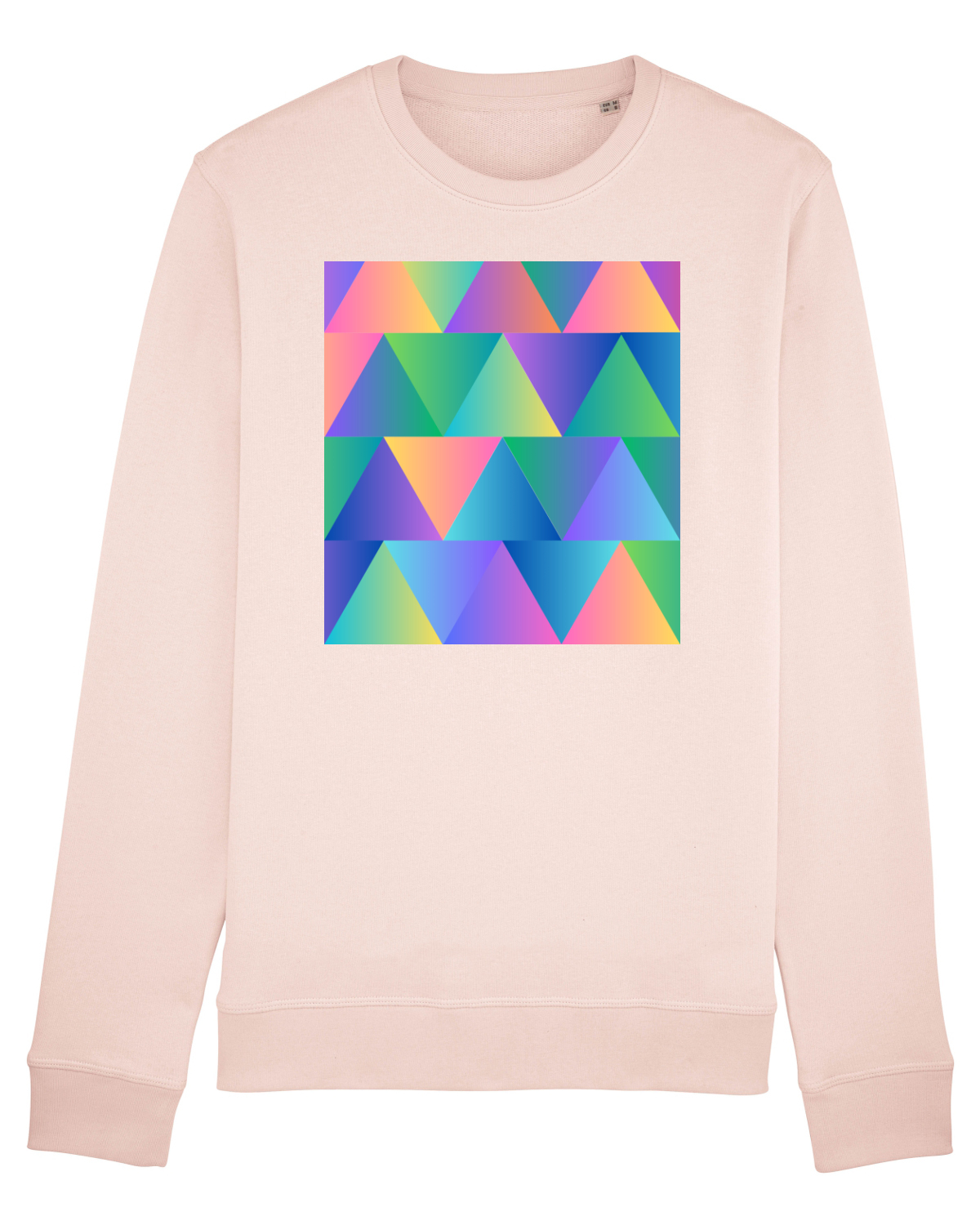 Bluză mânecă lungă Unisex Rise Candy Pink