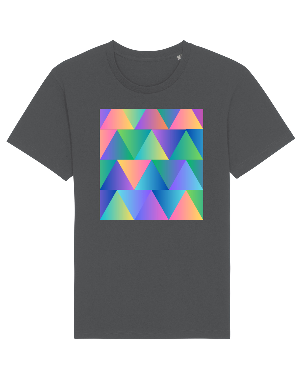 Tricou mânecă scurtă Unisex Rocker Anthracite