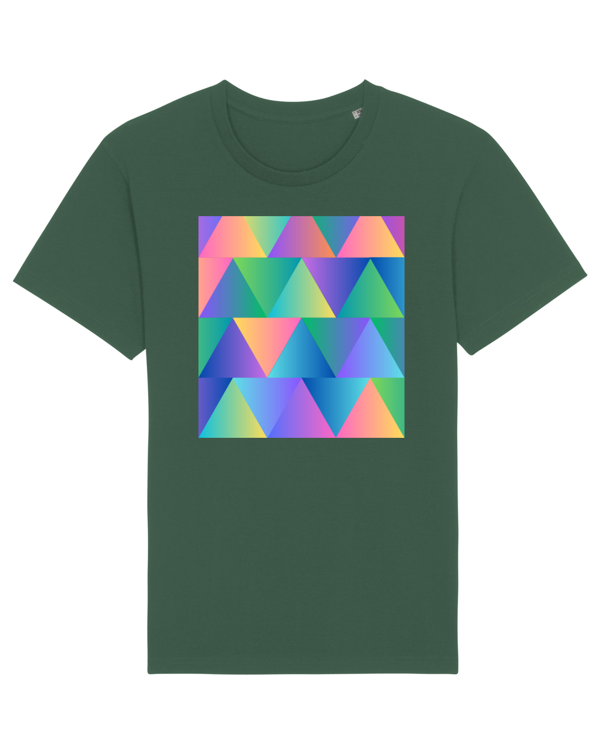 Tricou mânecă scurtă Unisex Rocker Bottle Green