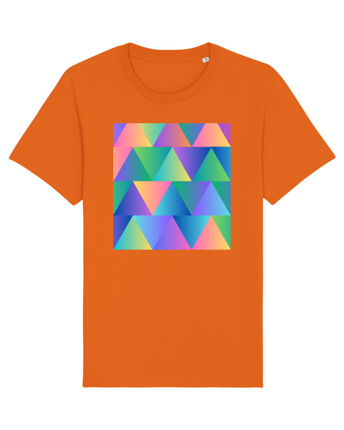 Tricou mânecă scurtă Unisex Rocker Bright Orange