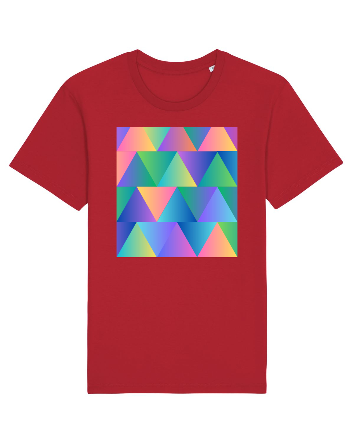Tricou mânecă scurtă Unisex Rocker Red