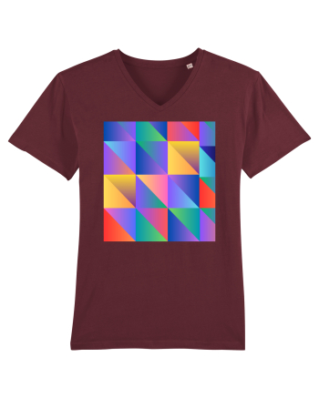 Abstract  Burgundy