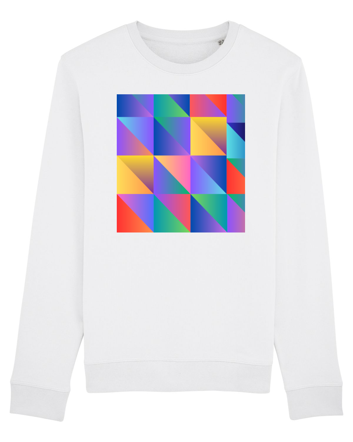 Bluză mânecă lungă Unisex Rise White