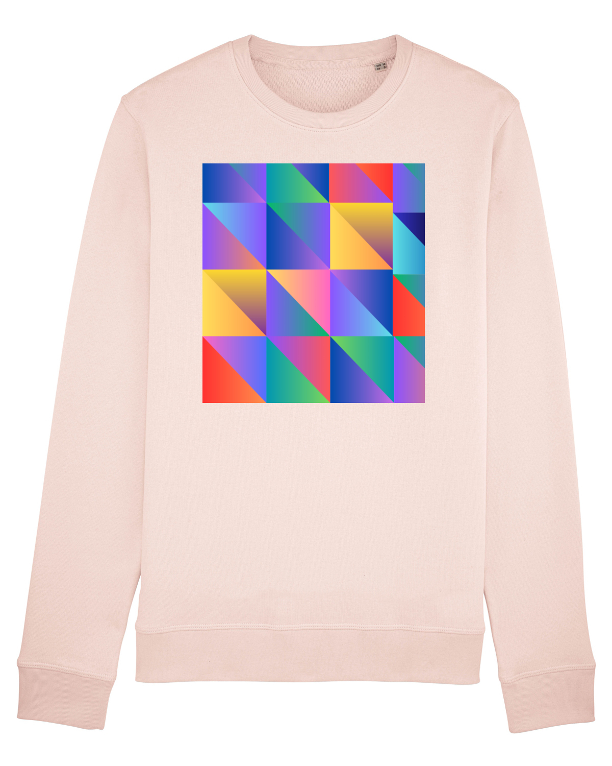 Bluză mânecă lungă Unisex Rise Candy Pink