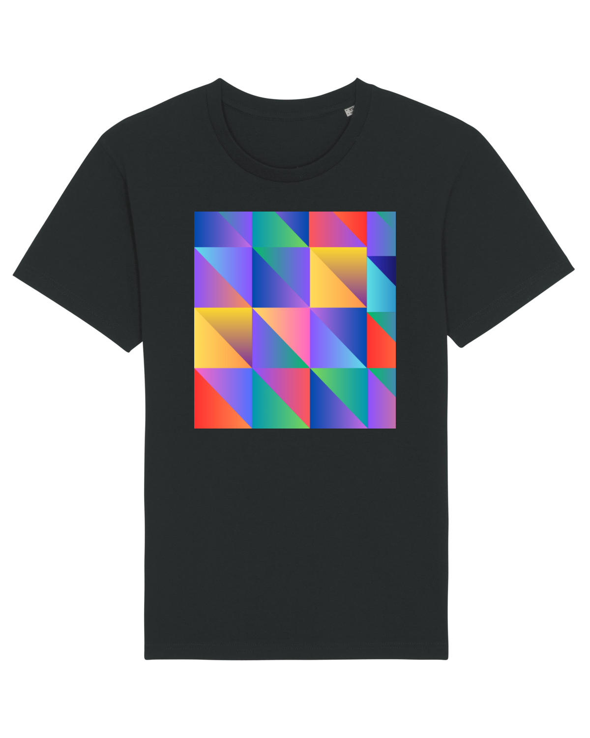 Tricou mânecă scurtă Unisex Rocker Black