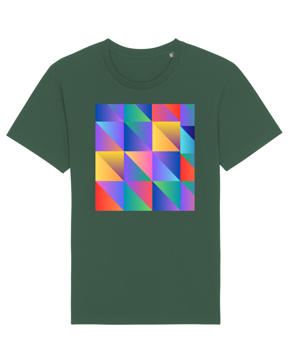 Tricou mânecă scurtă Unisex Rocker Bottle Green