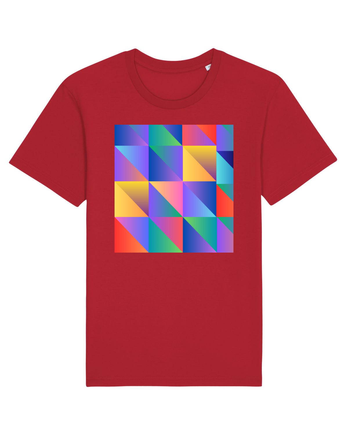 Tricou mânecă scurtă Unisex Rocker Red