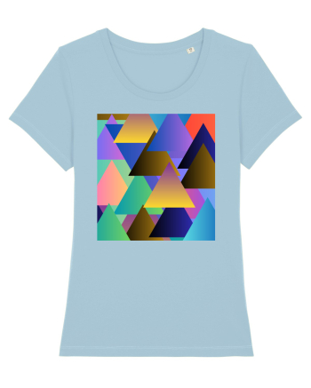 Abstract  Sky Blue