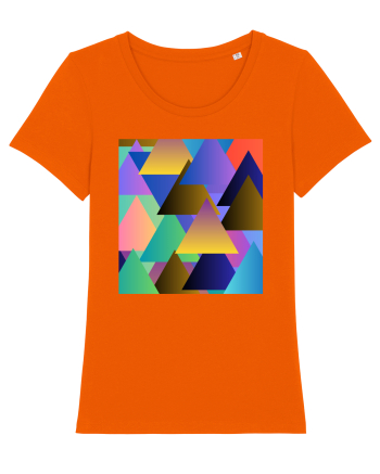 Abstract  Bright Orange