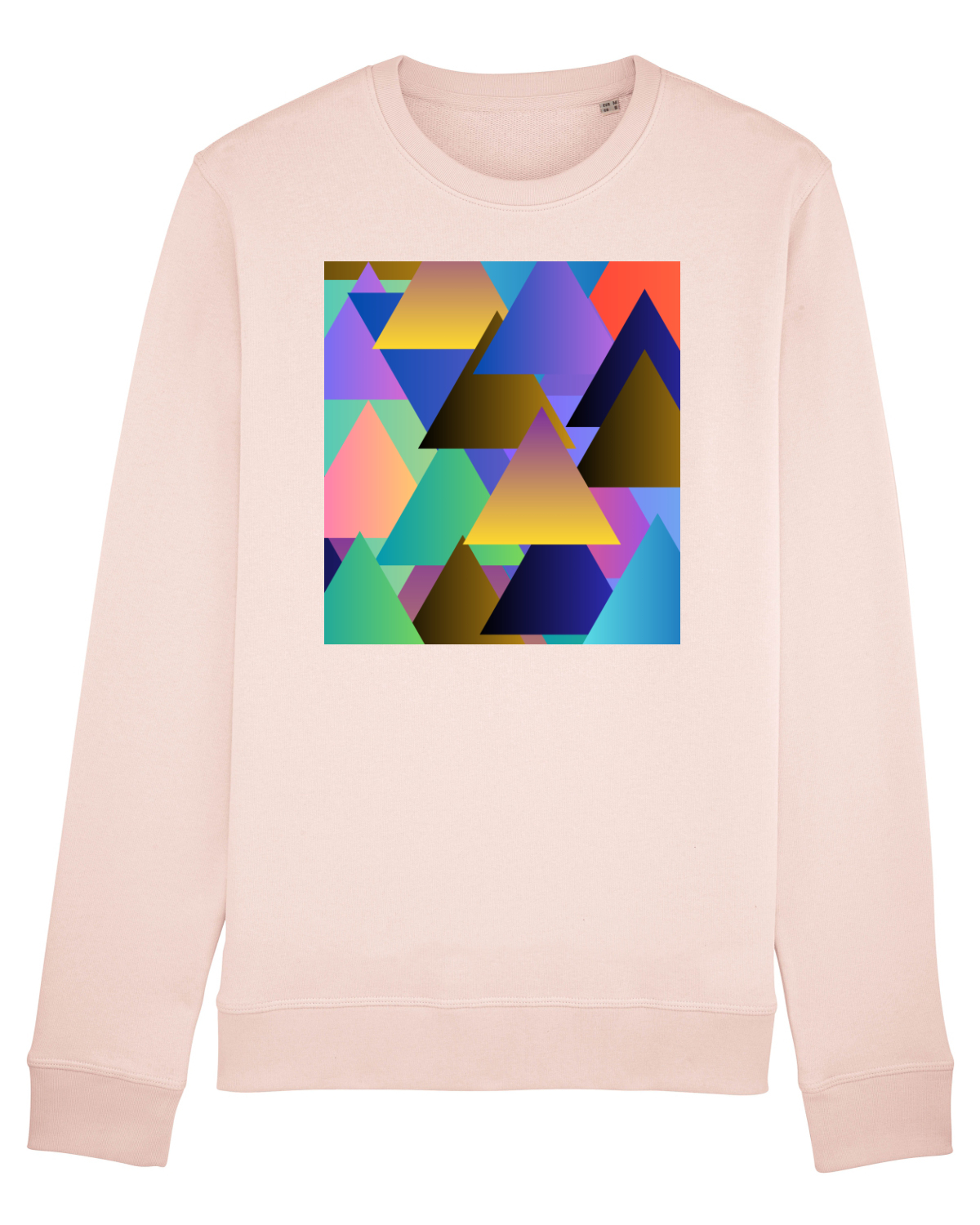 Bluză mânecă lungă Unisex Rise Candy Pink