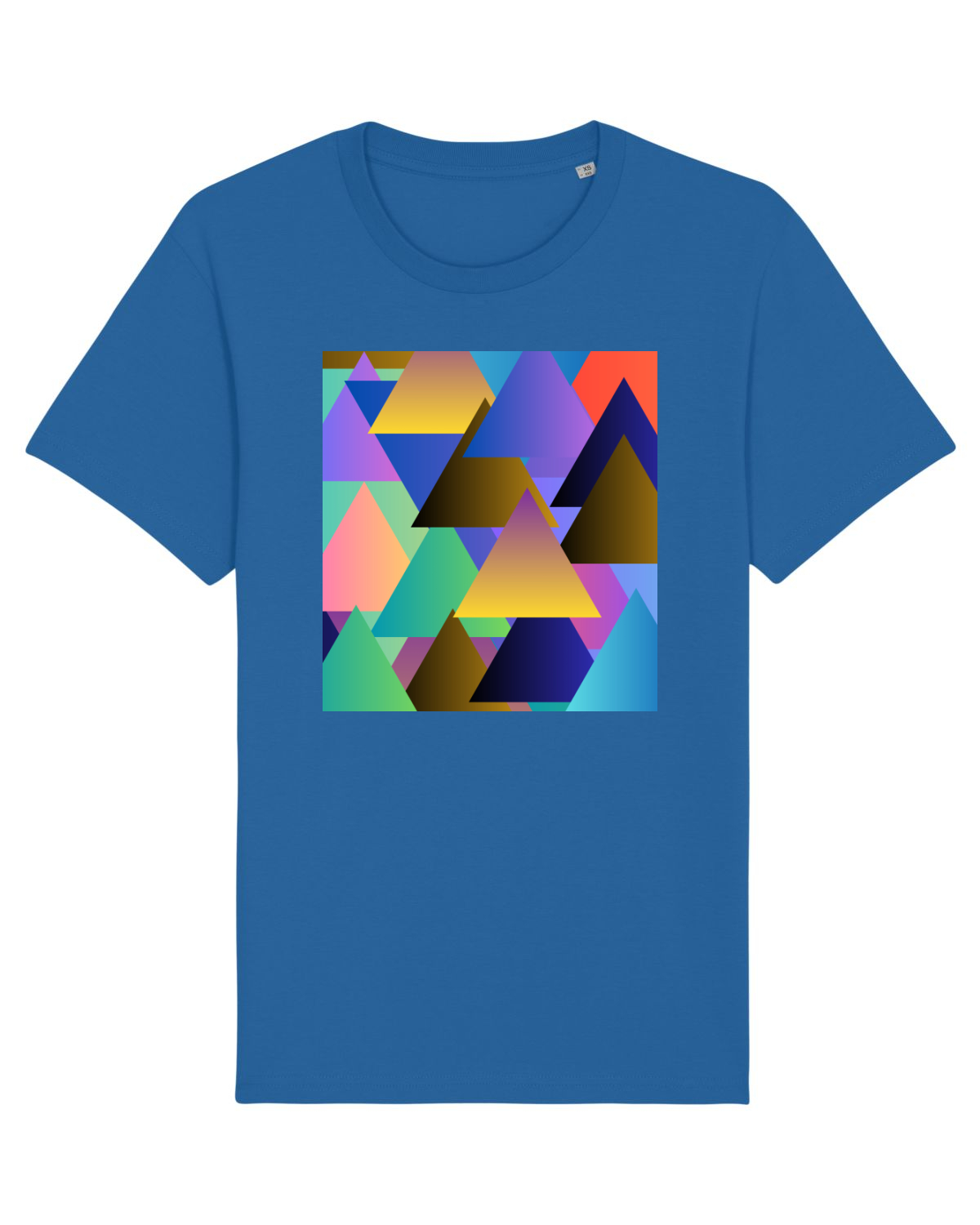 Tricou mânecă scurtă Unisex Rocker Royal Blue
